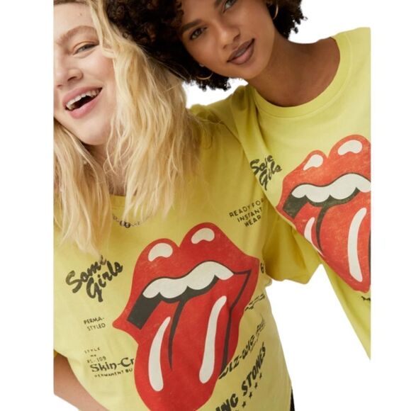 Free‎ People Daydreamer Rolling Stones Band Concert Music tee sz XL NWT - Picture 7 of 14